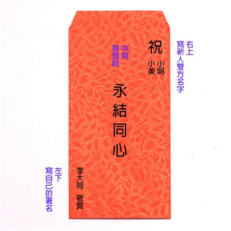 紅包名字寫左邊還是右邊|紅包賀詞寫法－新婚、彌月、新年